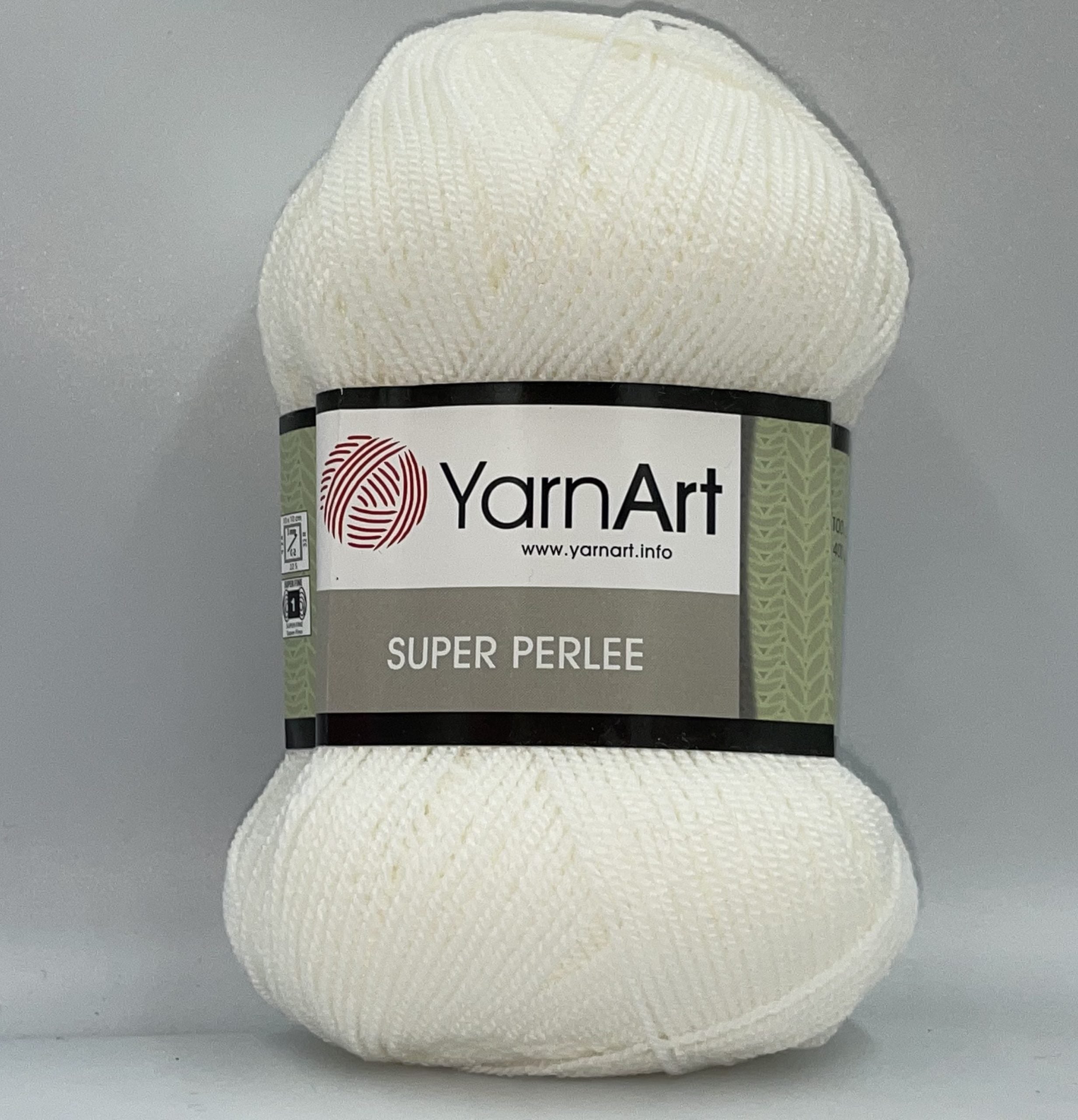 Fir Textil, subtire, pentru tricotat/crosetat, YarnArt Super Perlee, 100g, cod culoare 150