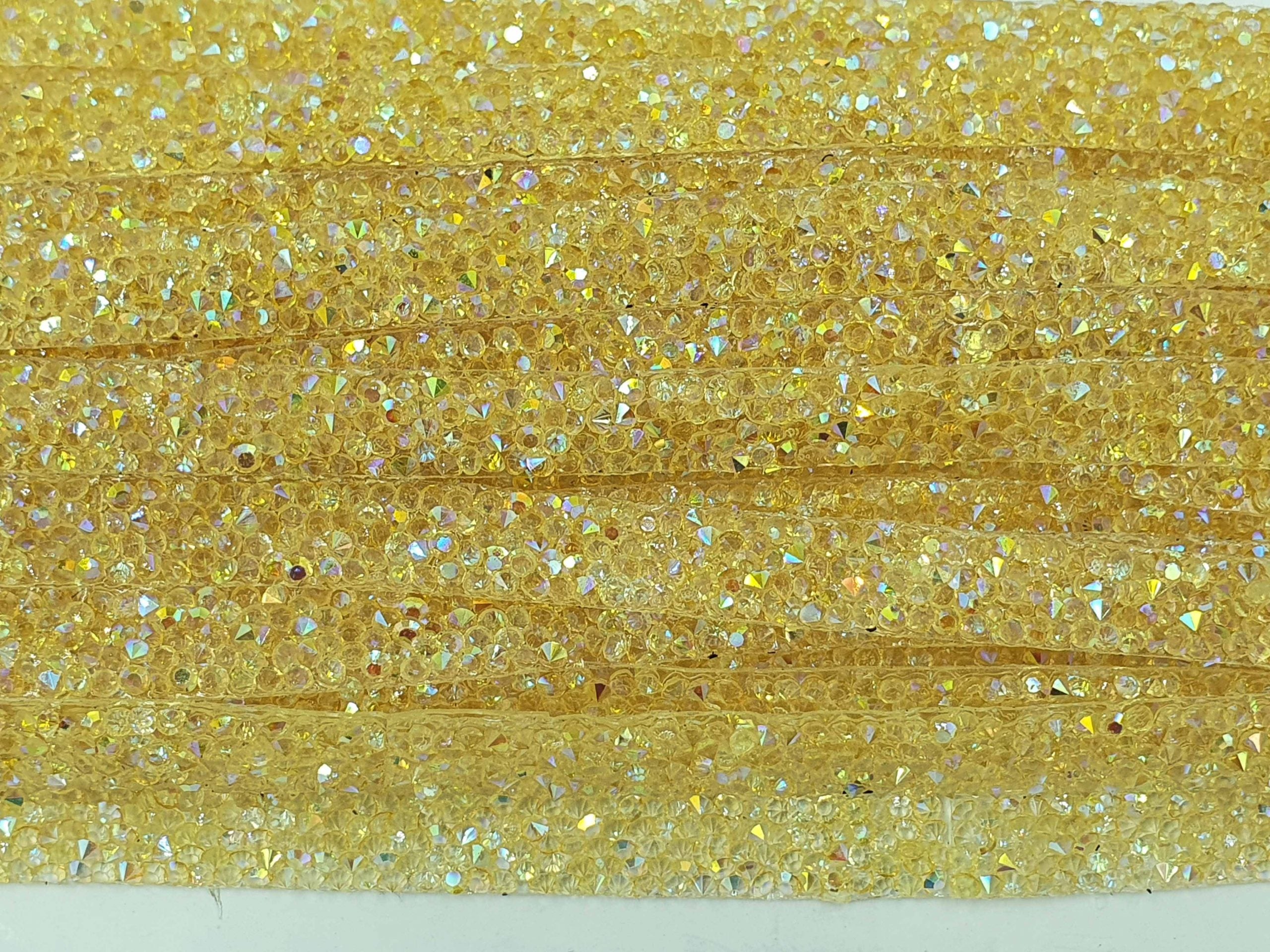 Aplicatie banda, galbena, baza silicon, 10mm latime
