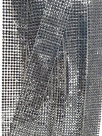 Aplicatie banda, neagra, baza silicon cu strasuri, 20mm latime