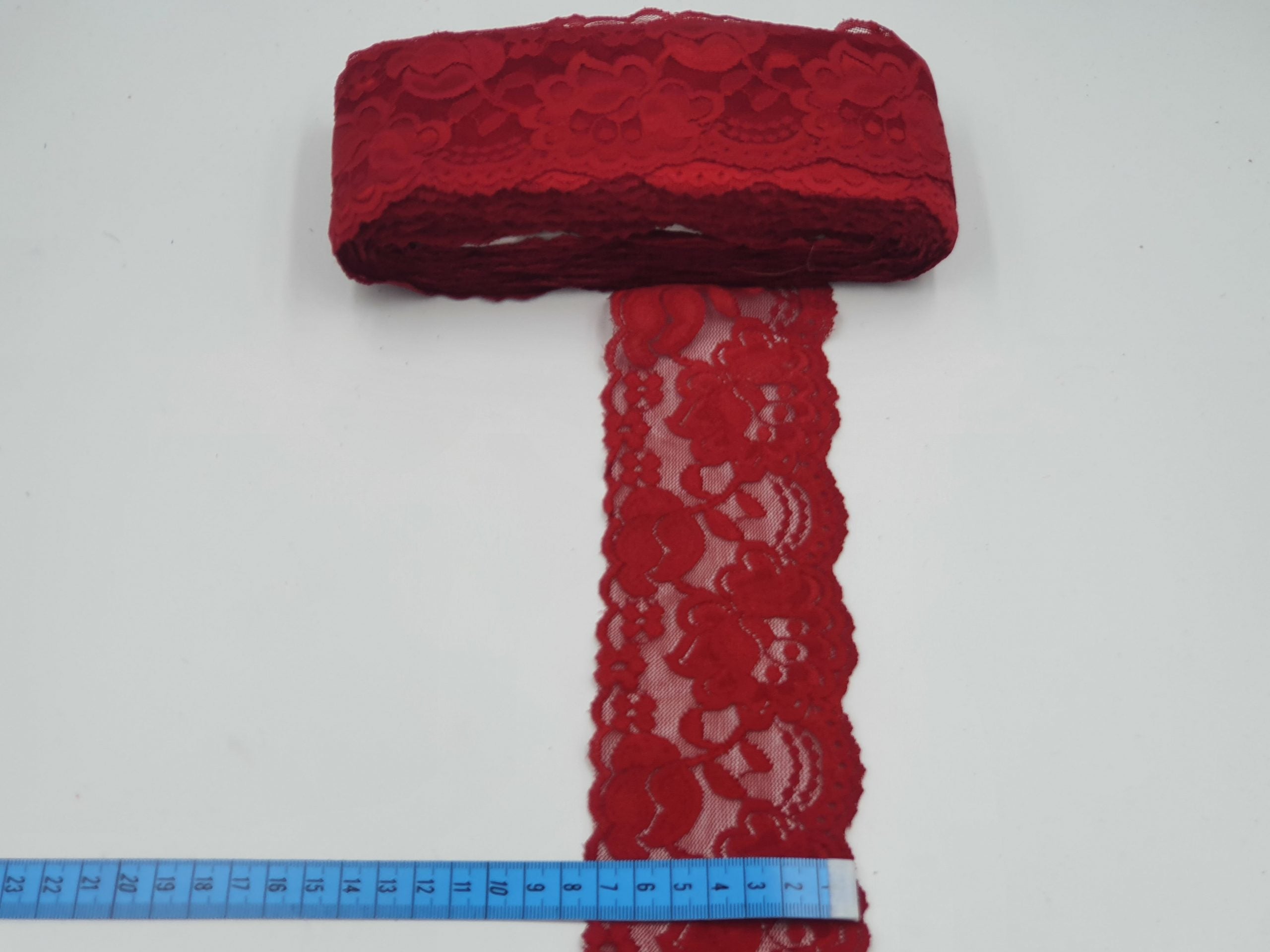 Dantela elastica, Rosie, 7 cm