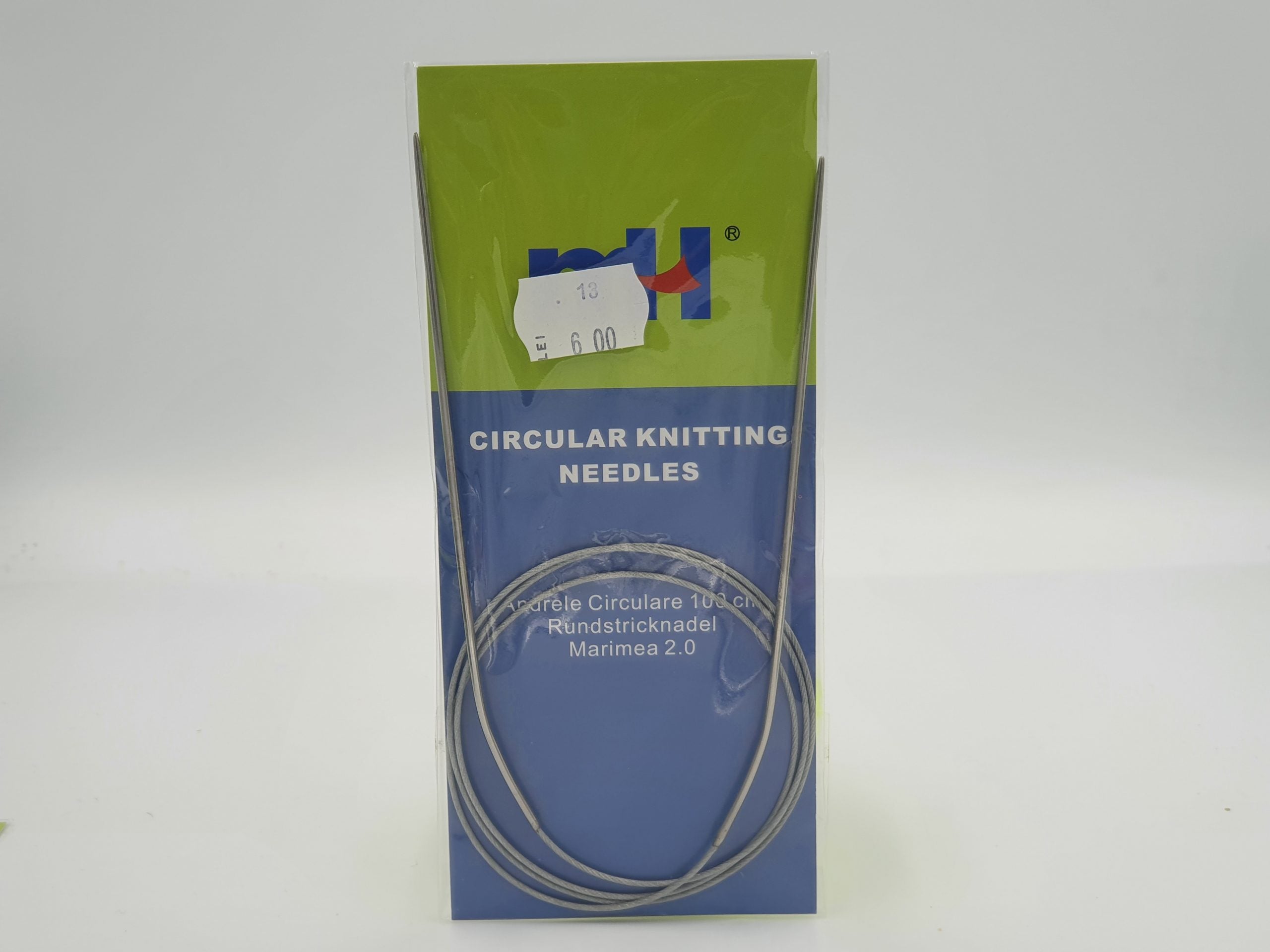Andrele circulare metalice, fir metalic, 100cm, marimea 2.0