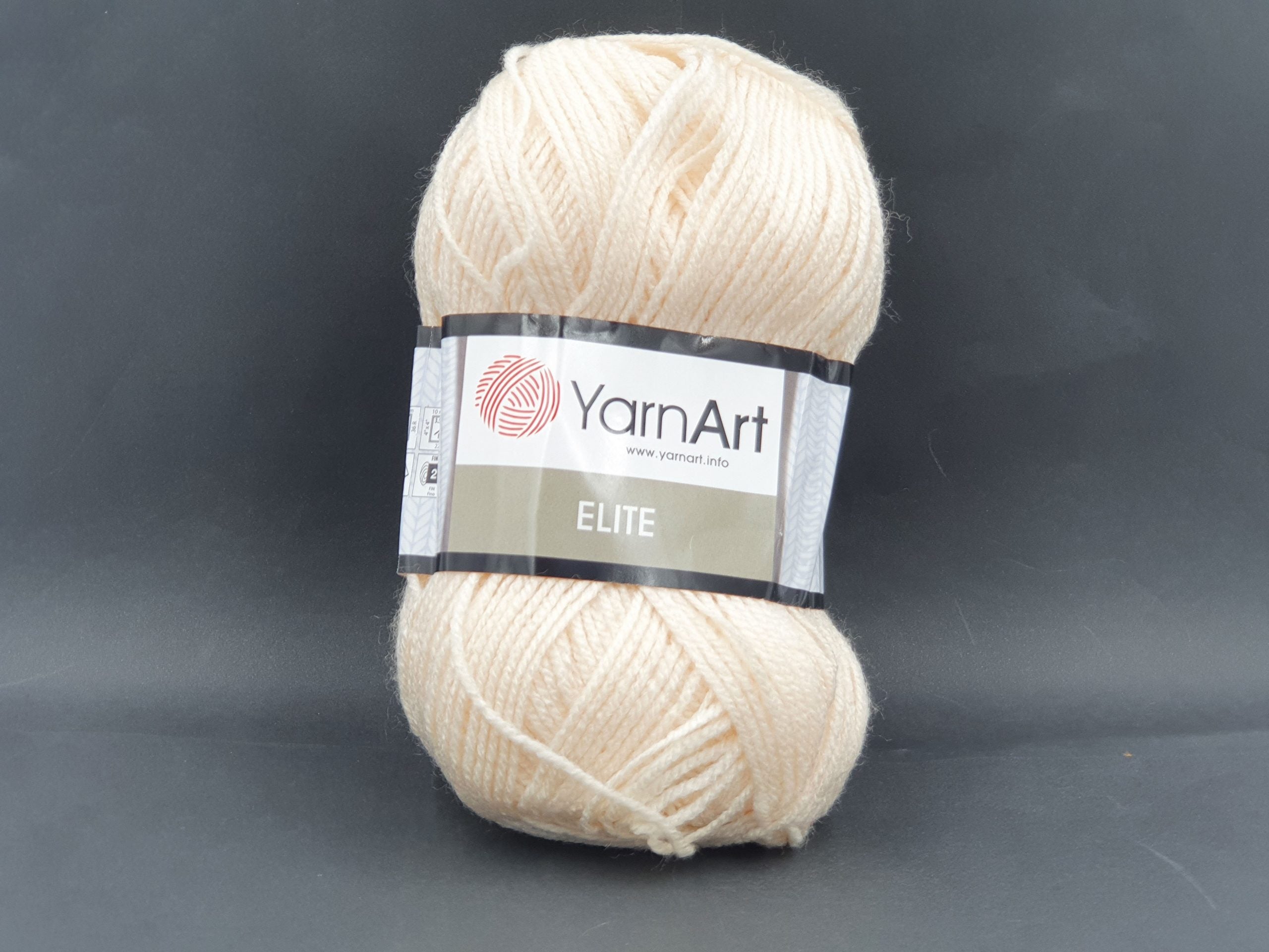 Fir textil pentru tricotat/crosetat, YarnArt Elite, 100g, cod culoare:854