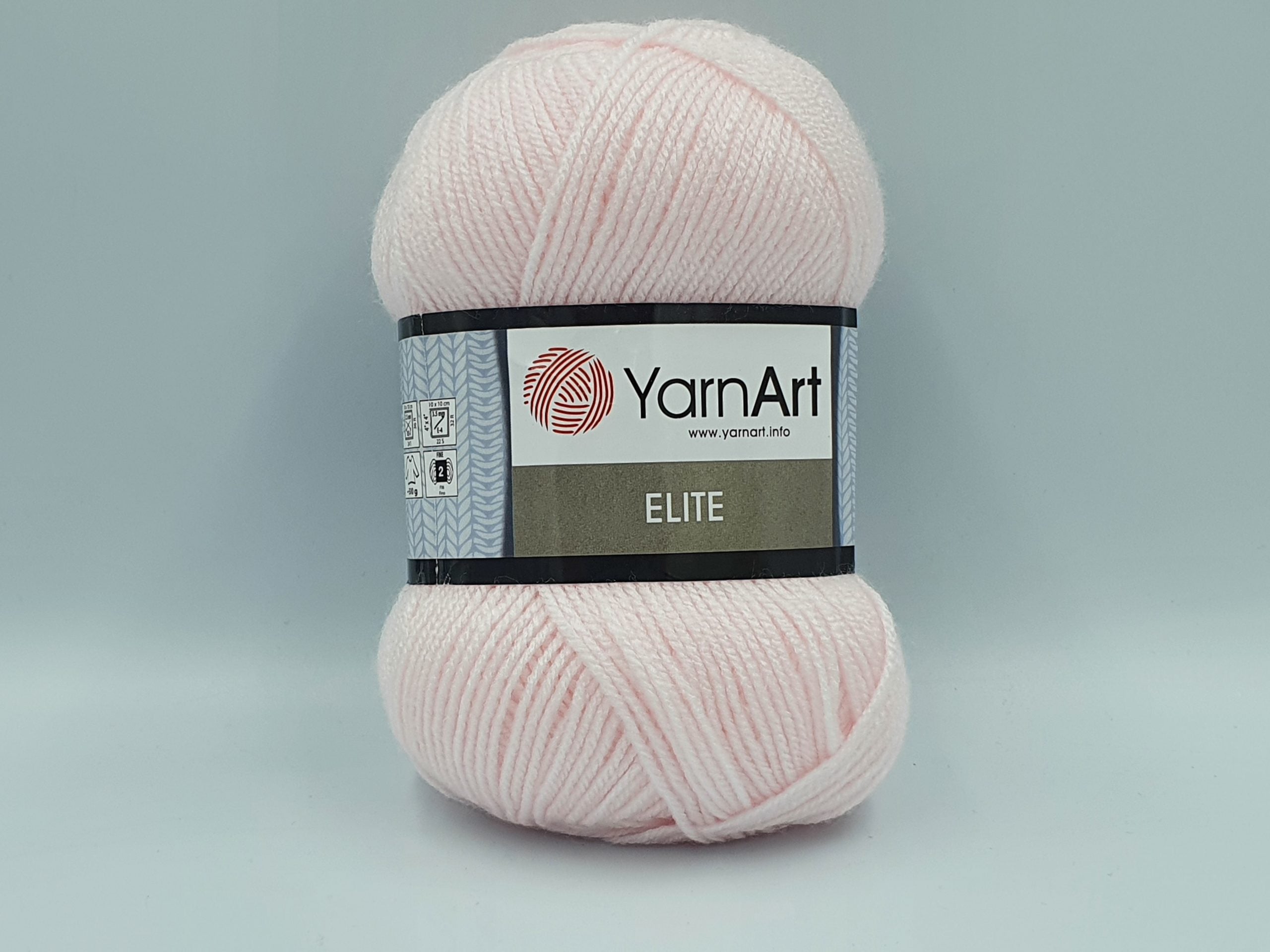 Fir textil pentru tricotat/crosetat, YarnArt Elite, 100g, cod culoare: 853