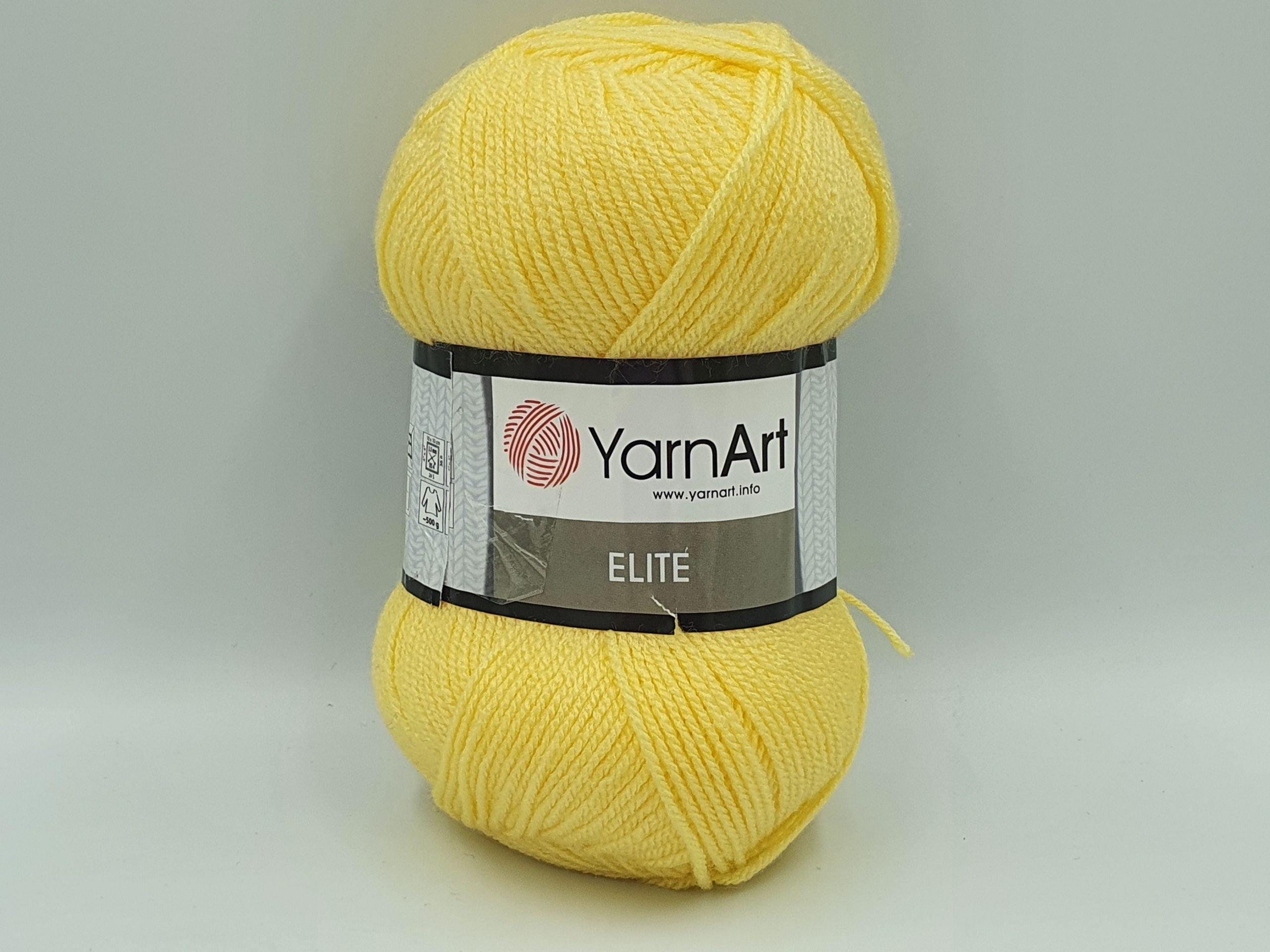 Fir textil pentru tricotat/crosetat, YarnArt Elite, 100g, cod culoare 216
