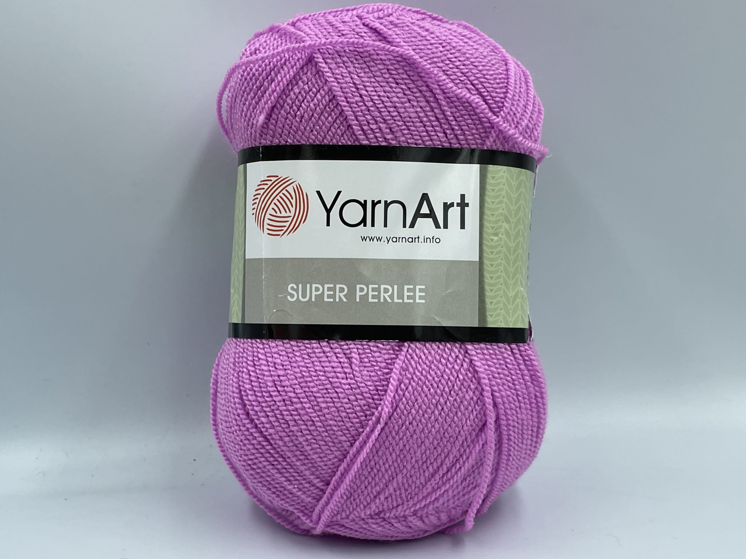 Fir Textil, subtire, pentru tricotat/crosetat, YarnArt Super Perlee, 100g, cod culoare 242
