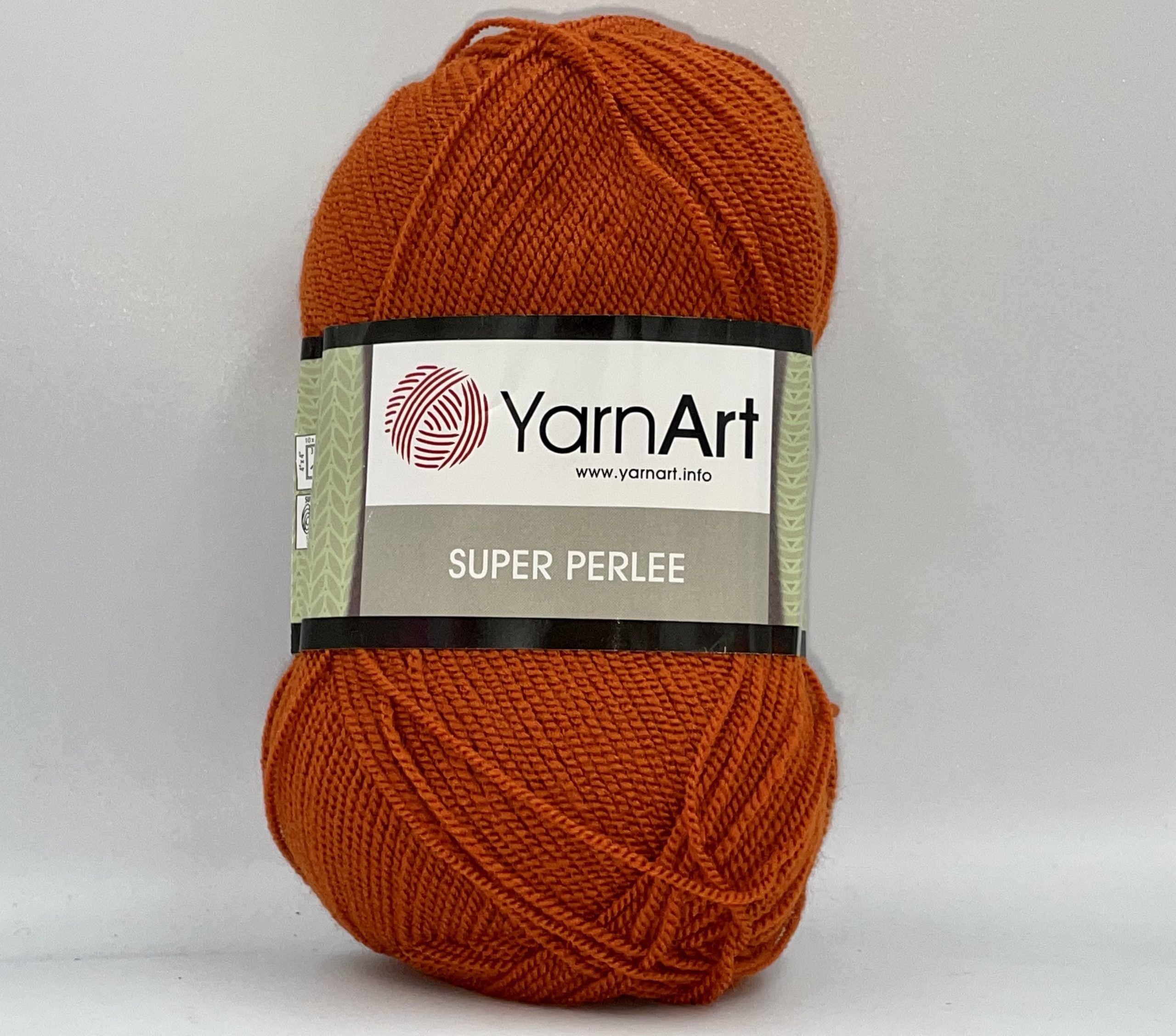 Fir Textil, subtire, pentru tricotat/crosetat, YarnArt Super Perlee, 100g, cod culoare 847