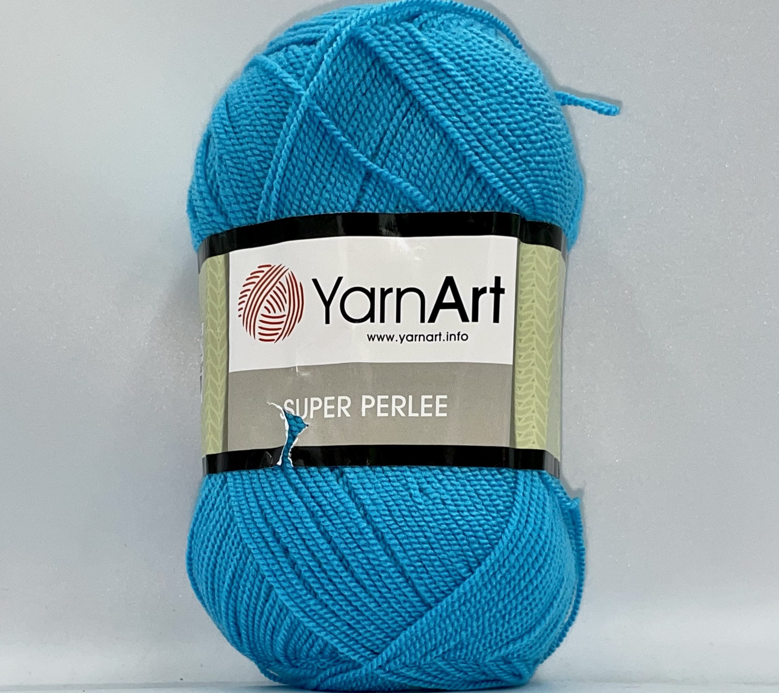 Fir Textil, subtire, pentru tricotat/crosetat, YarnArt Super Perlee, 100g, cod culoare 45