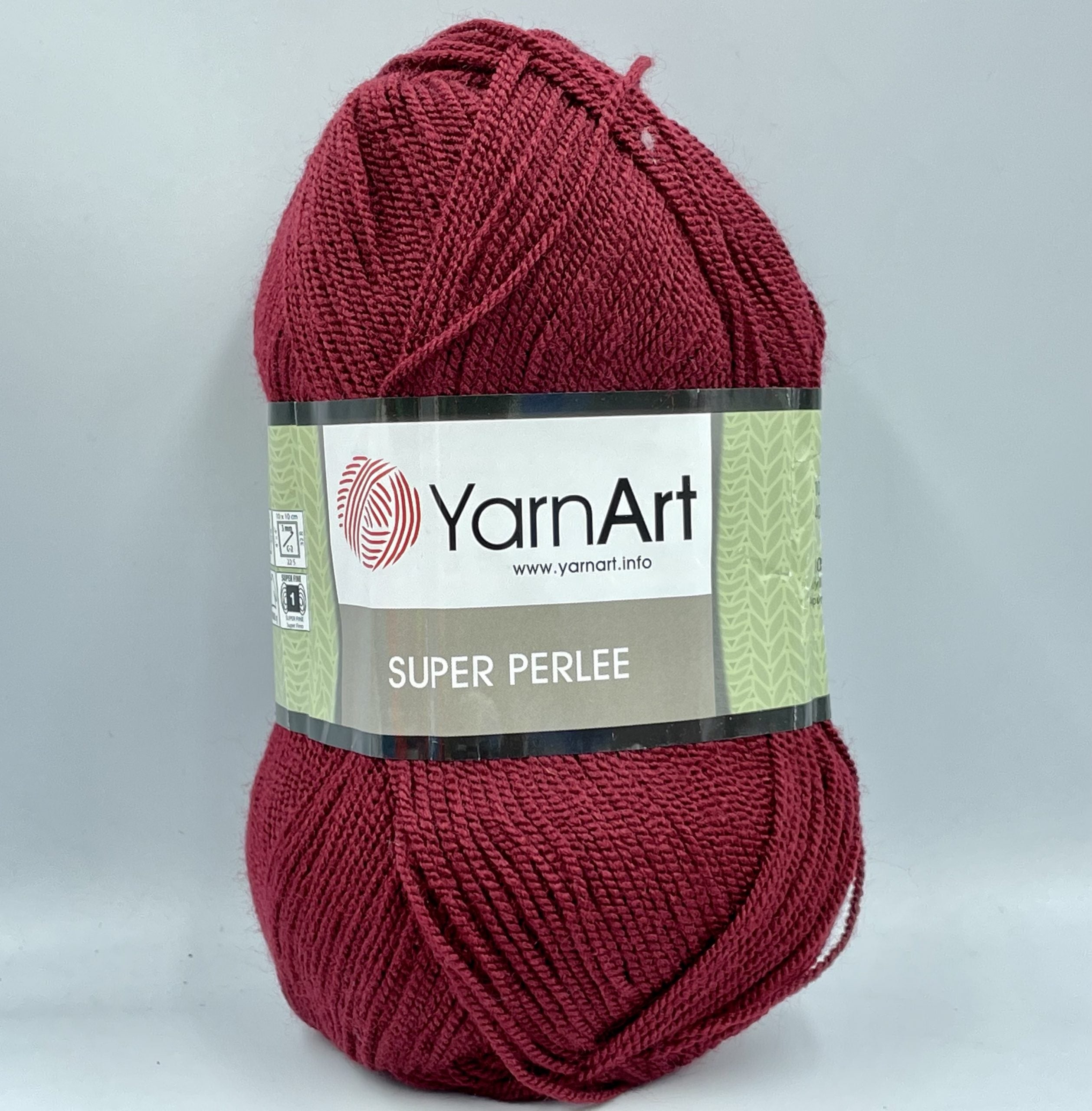 Fir Textil, subtire, pentru tricotat/crosetat, YarnArt Super Perlee, 100g, cod culoare 577