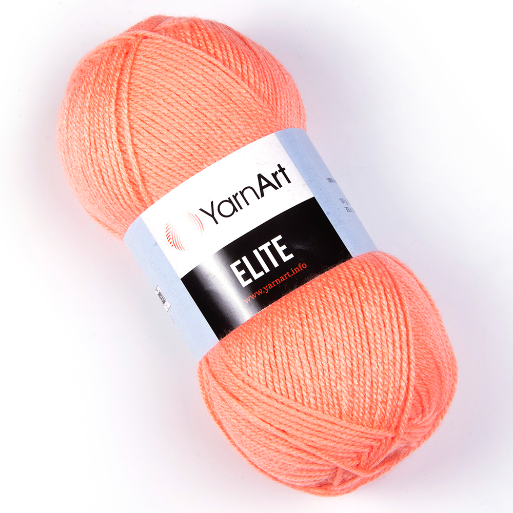 Fir de tricotat YarnArt Elite, 100g, cod 622 Somon