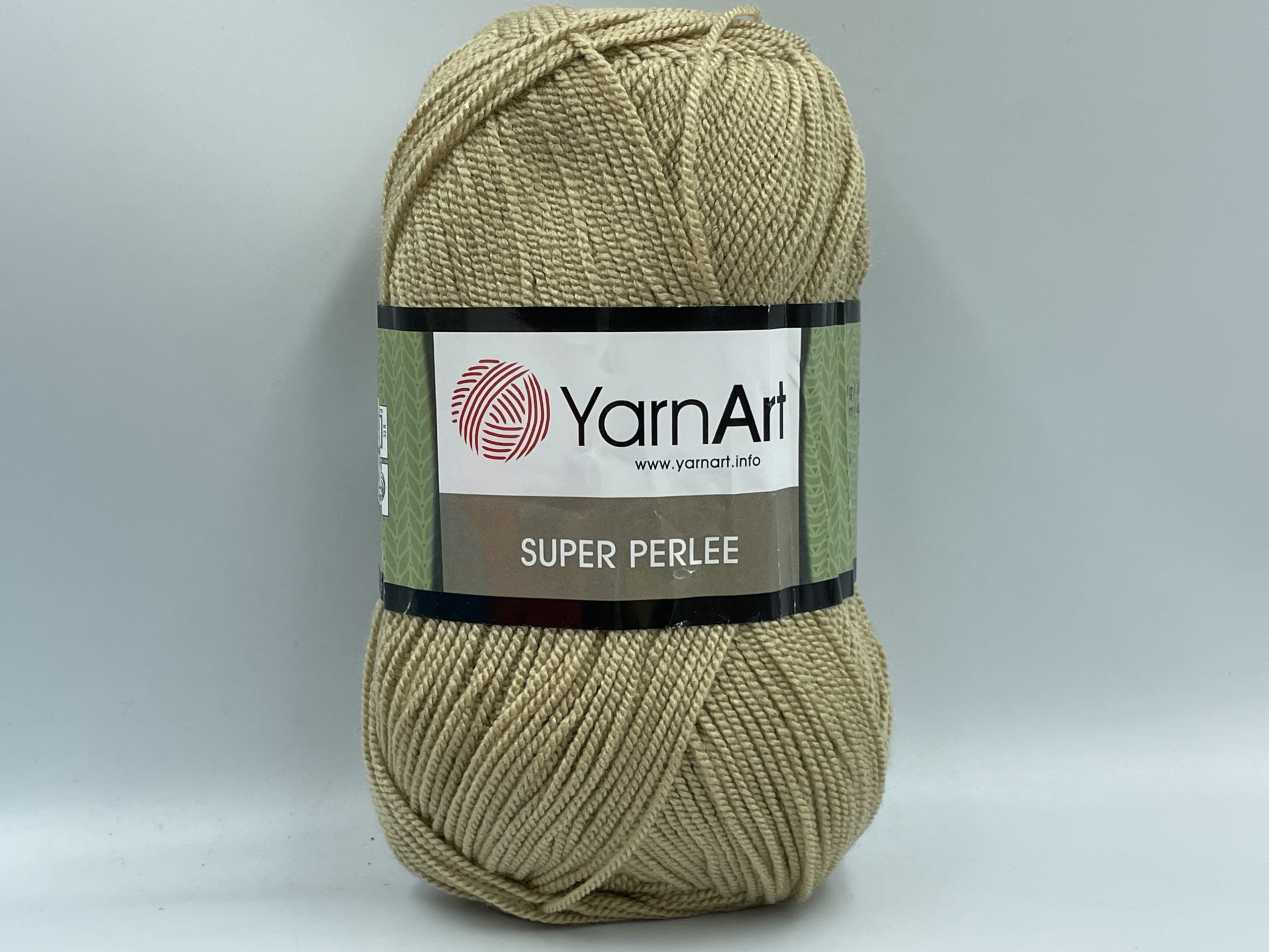 Fir Textil, subtire, pentru tricotat/crosetat, YarnArt Super Perlee, 100g, cod culoare 822