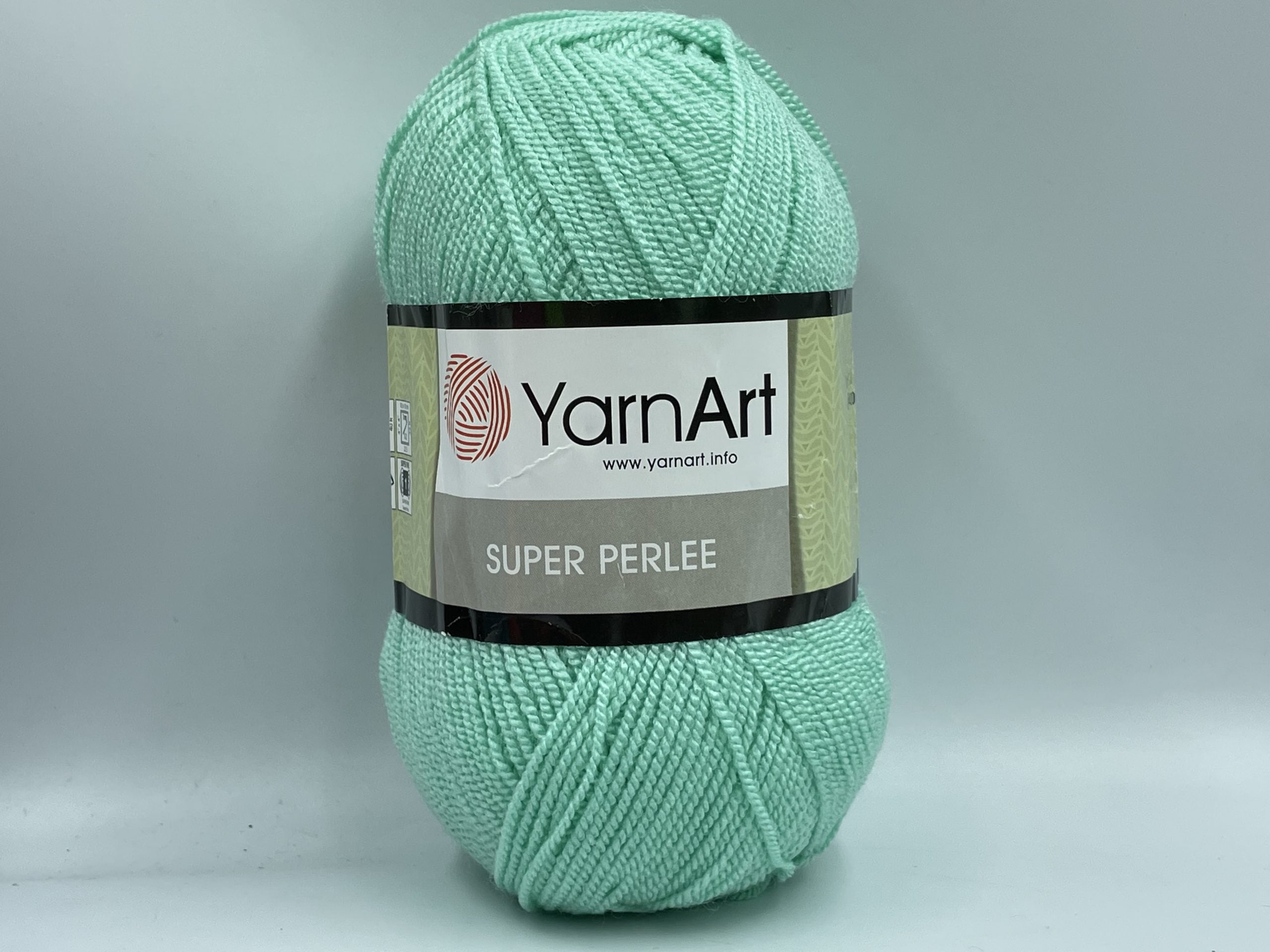 Fir Textil, subtire, pentru tricotat/crosetat, YarnArt Super Perlee, 100g, cod culoare 841