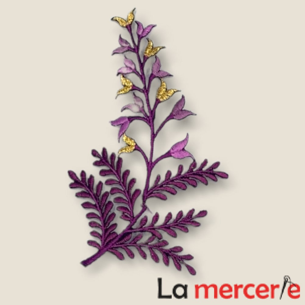 Embleme termo-adezive, model frunza, 12cm, diferite culori