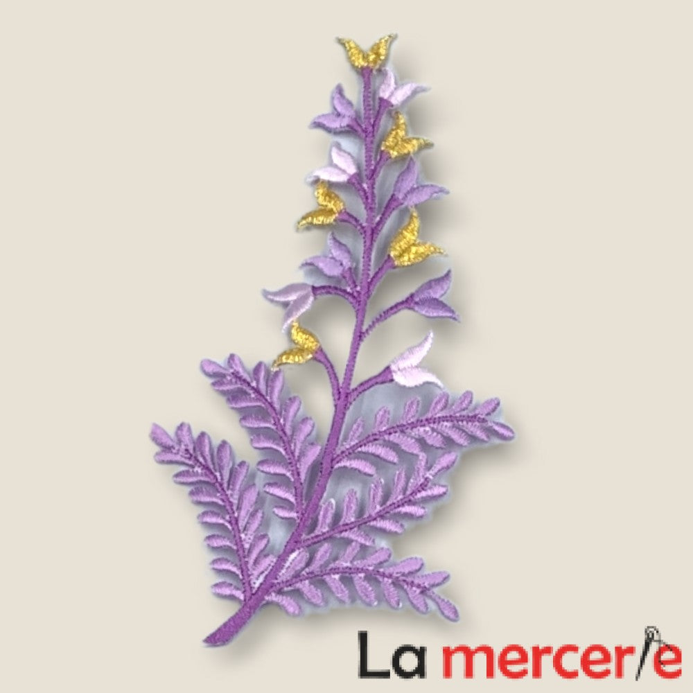 Embleme termo-adezive, model frunza, 12cm, diferite culori