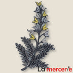 Embleme termo-adezive, model frunza, 12cm, diferite culori