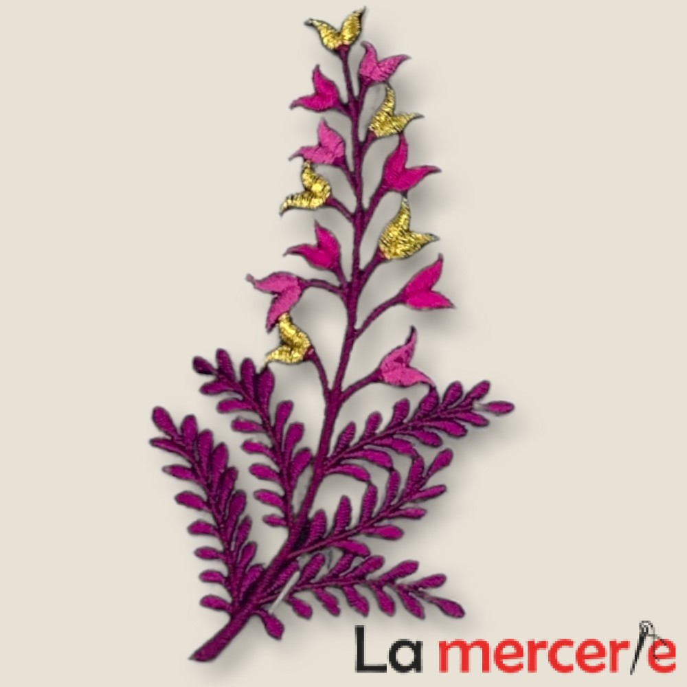 Embleme termo-adezive, model frunza, 12cm, diferite culori
