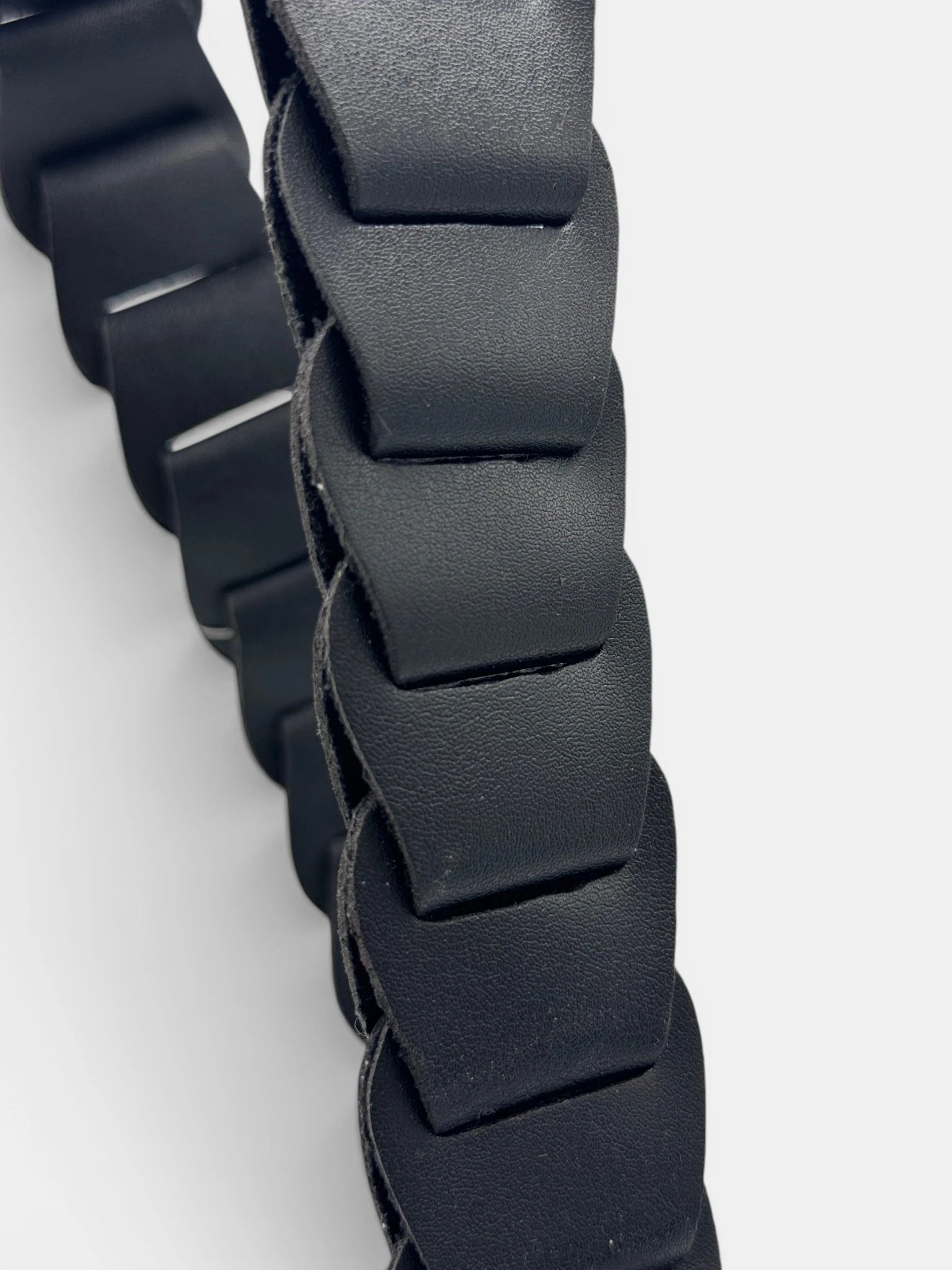 Curea de Geanta Piele Ecologică Model Segmentat Neagra