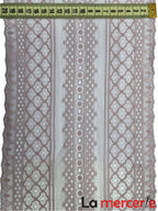 Dantela elastica, roz prafuit, latime 20cm
