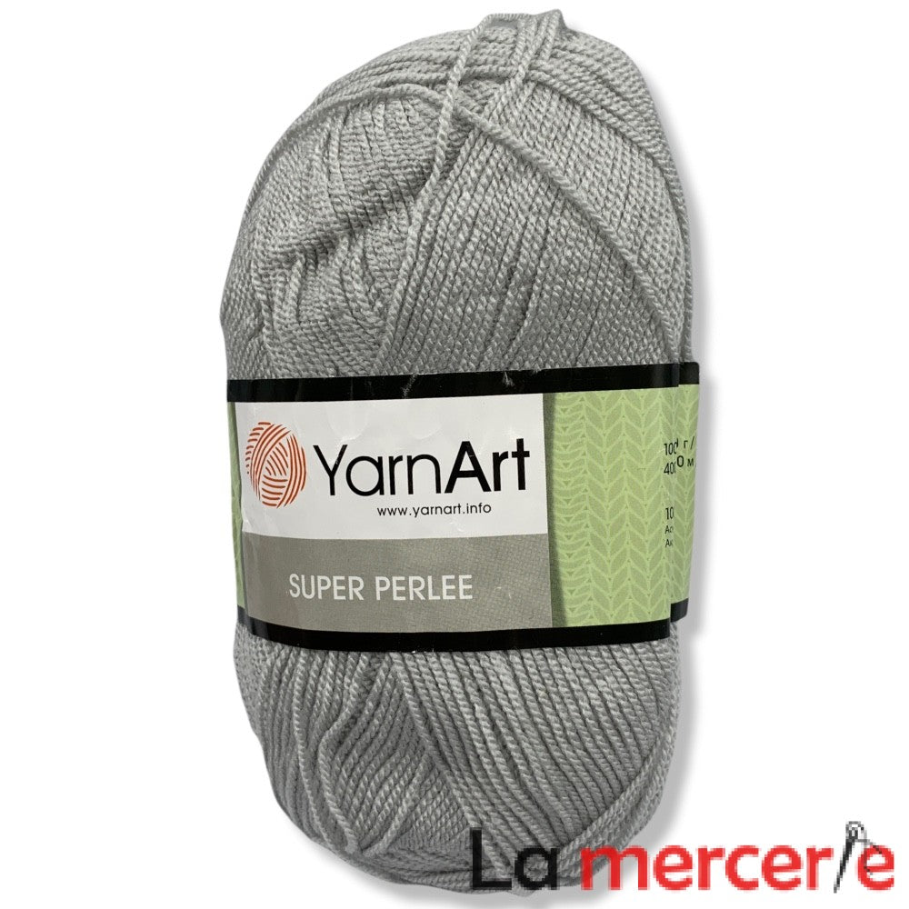 Fir Textil, subtire, pentru tricotat/crosetat, YarnArt Super Perlee, 100g, cod culoare 855