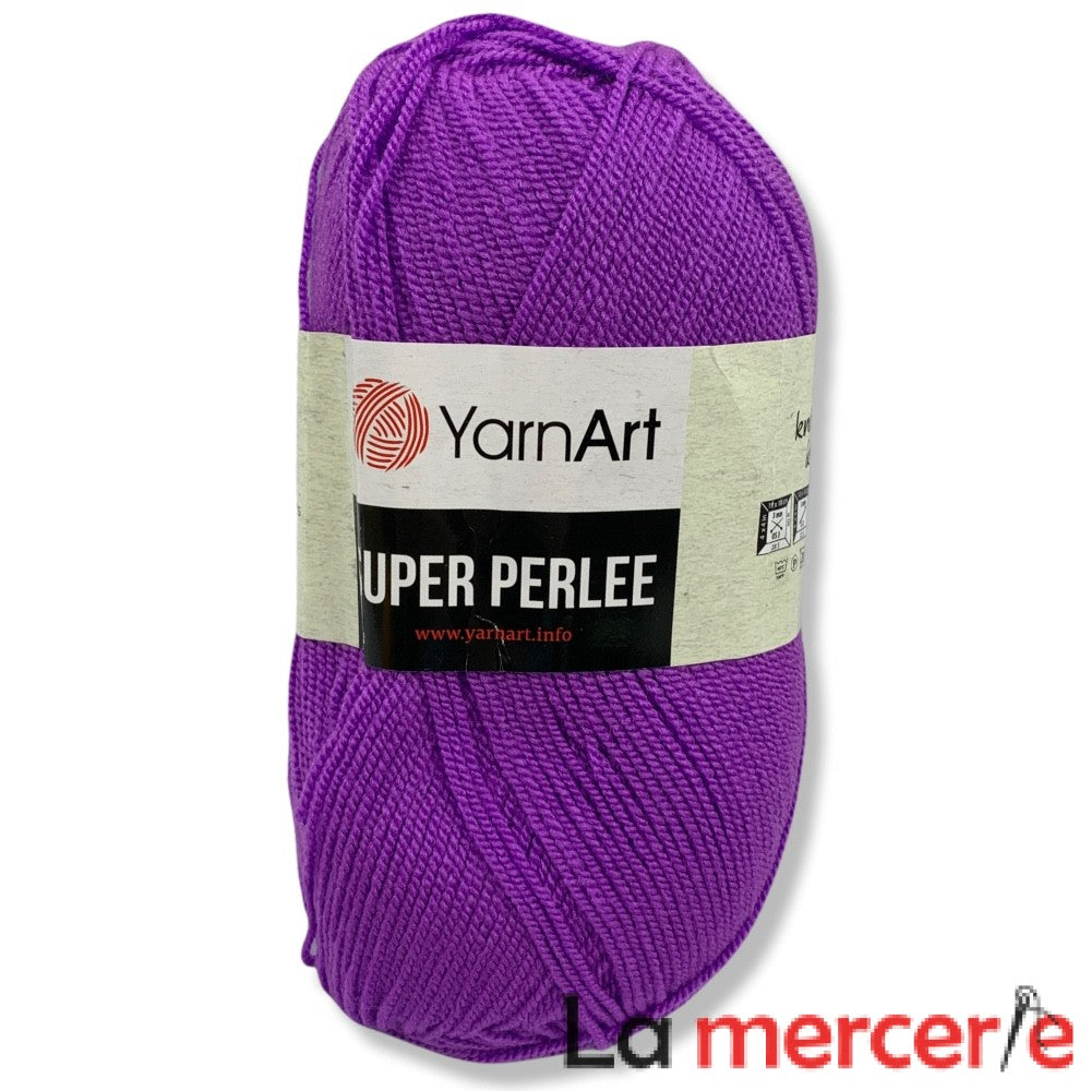Fir Textil, subtire, pentru tricotat/crosetat, YarnArt Super Perlee, 100g, cod culoare 75