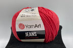 Fir tricotat/crosetat, compozitie 55% bumbac, YarnArt Jeans, 50g, cod culoare 26