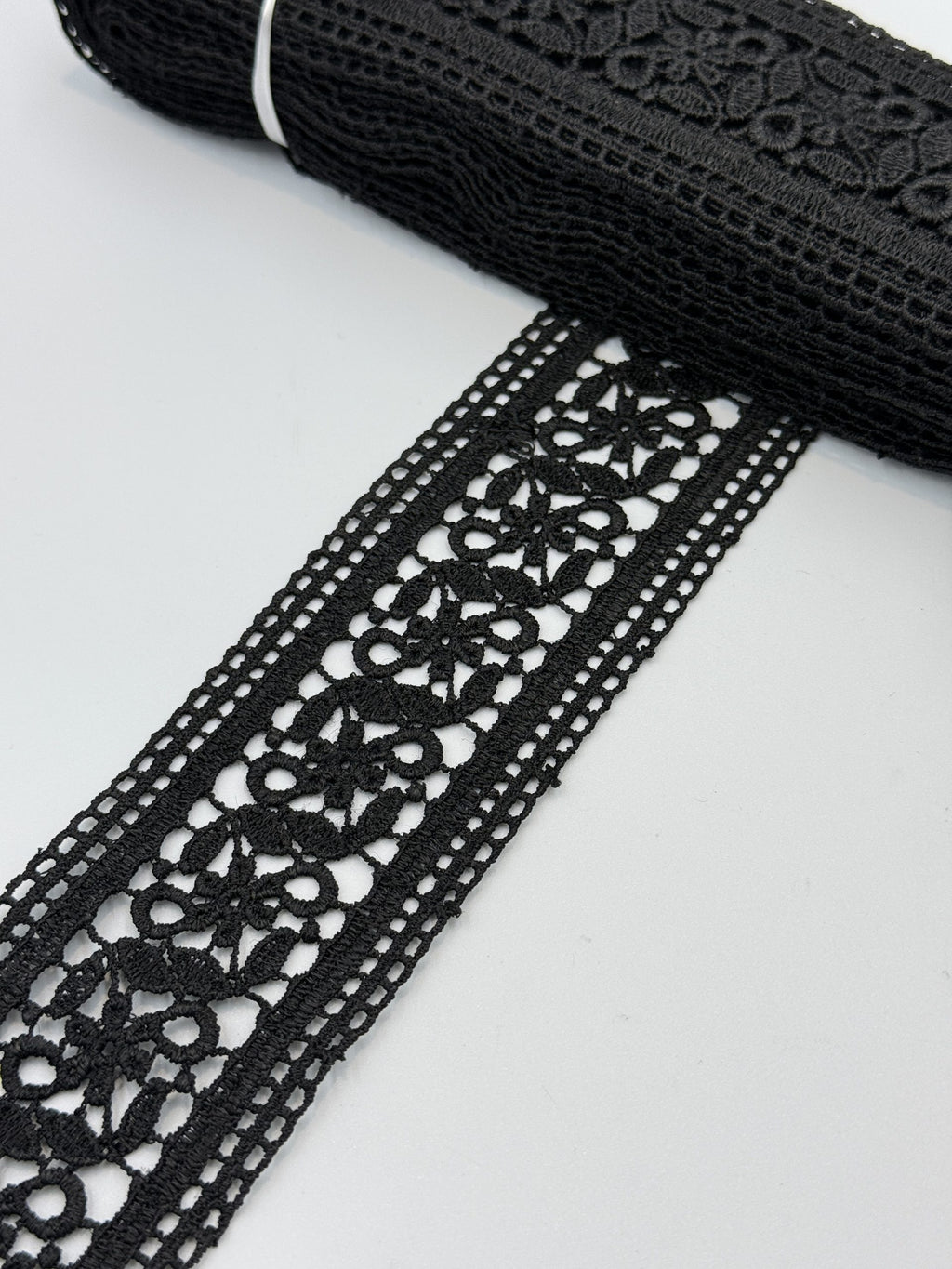 Dantela neagra, 5.5cm