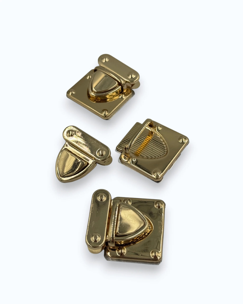 Inchizatoare metalica pentru genți Aurie 36x33 mm