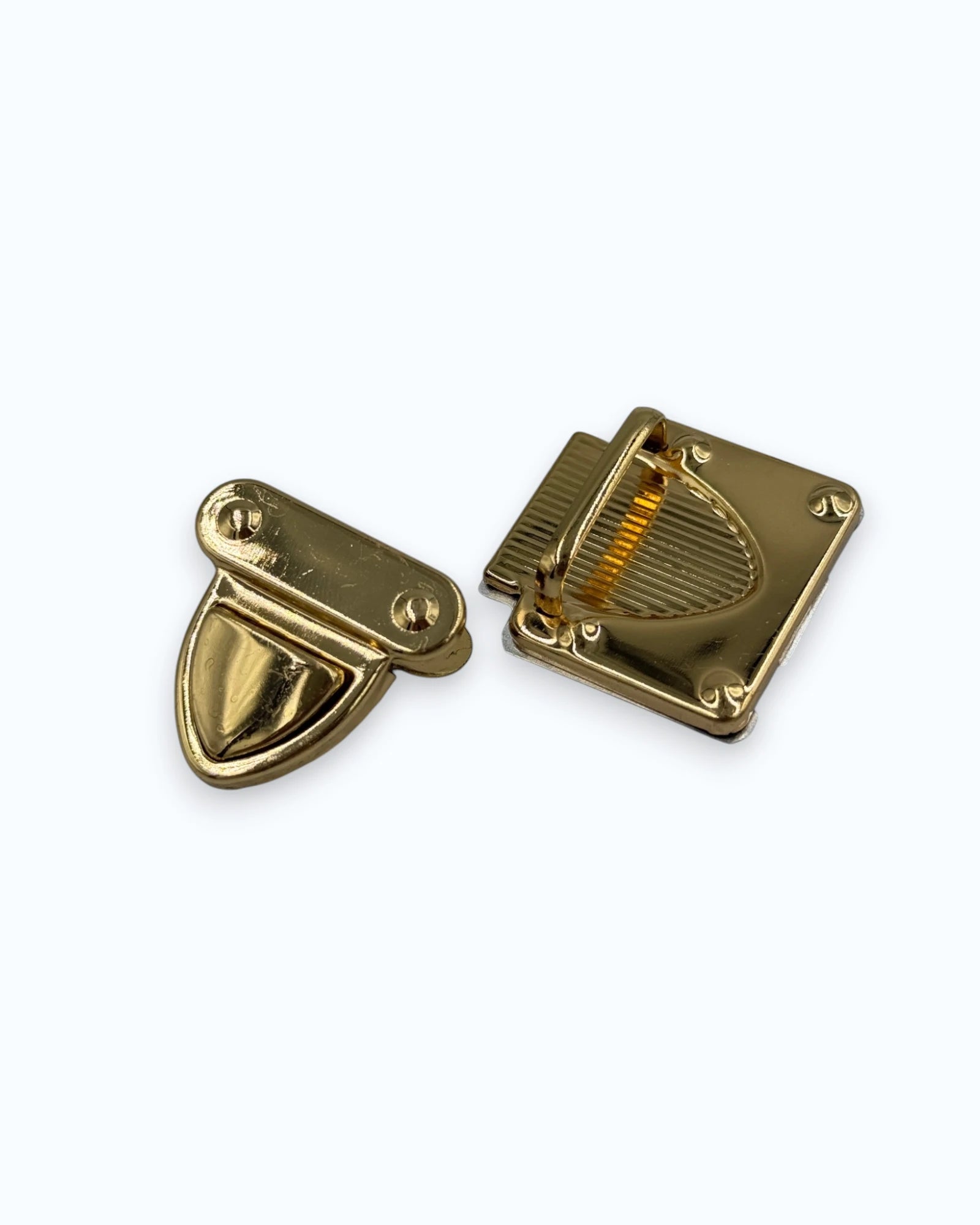Inchizatoare metalica pentru genți Aurie 36x33 mm