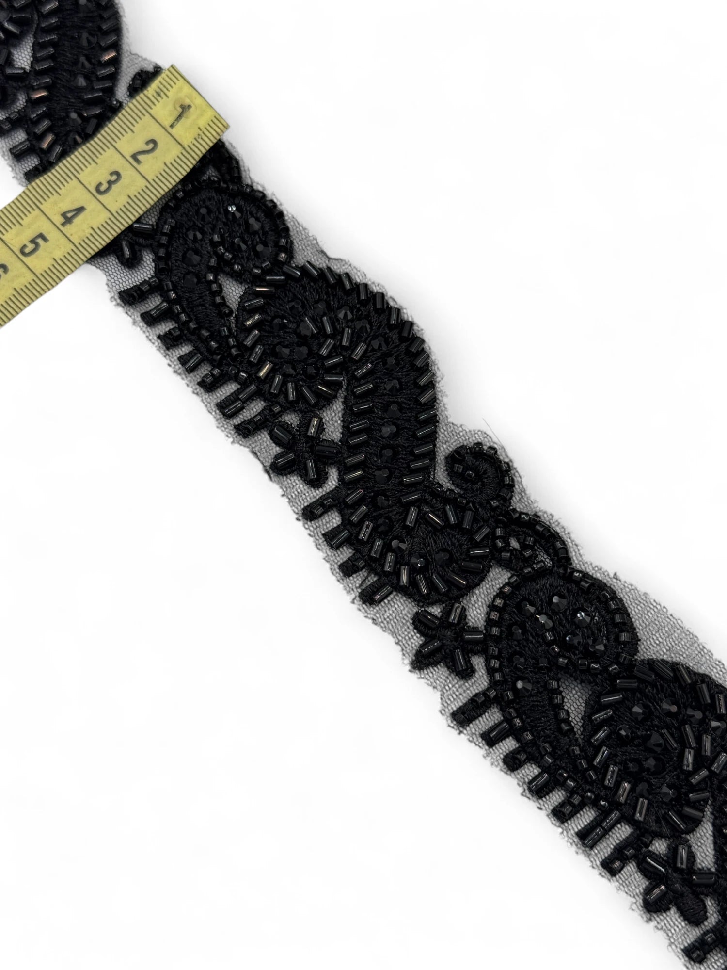 Pasmanterie neagra/ aurie/ argintie 4cm