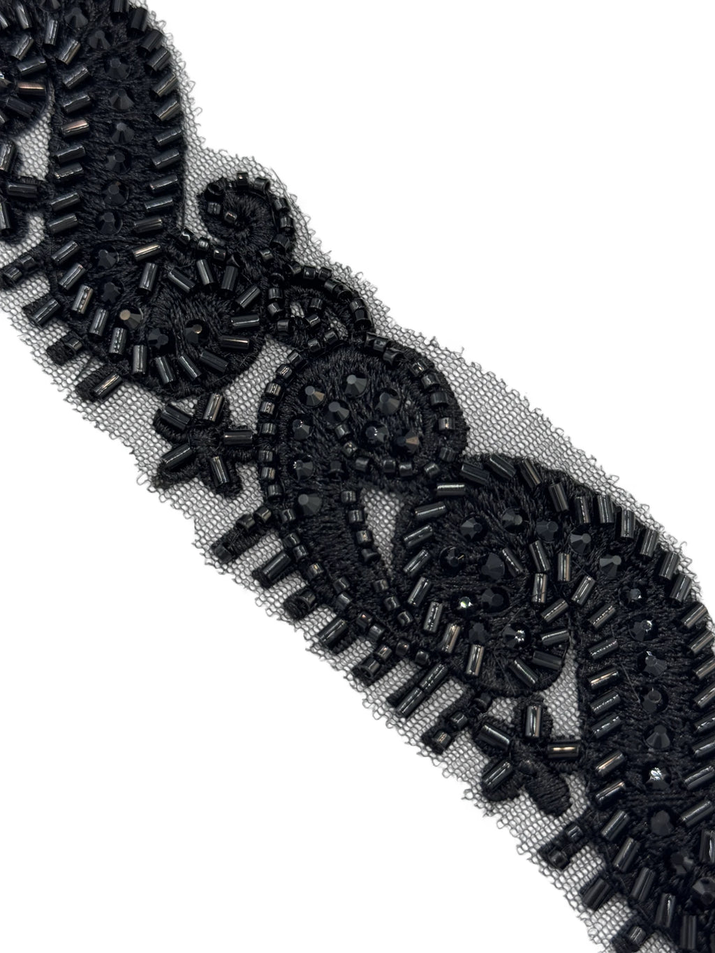 Pasmanterie neagra/ aurie/ argintie 4cm