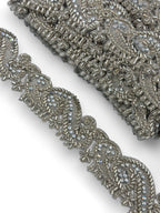 Pasmanterie neagra/ aurie/ argintie 4cm