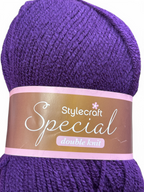 Fir tricotat, StyleCraft Double Knit, Mov Inchis