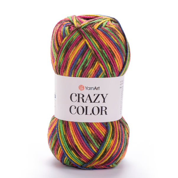 Fir de tricotat YarnArt CrazyColor cod 148