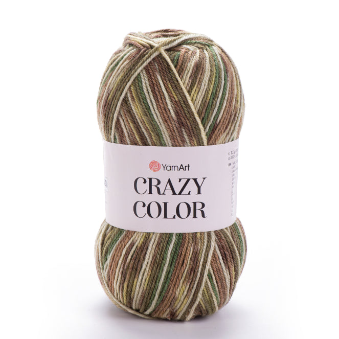Fir de tricotat YarnArt CrazyColor cod 159