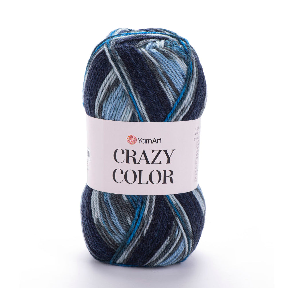 Fir de tricotat YarnArt CrazyColor cod 174