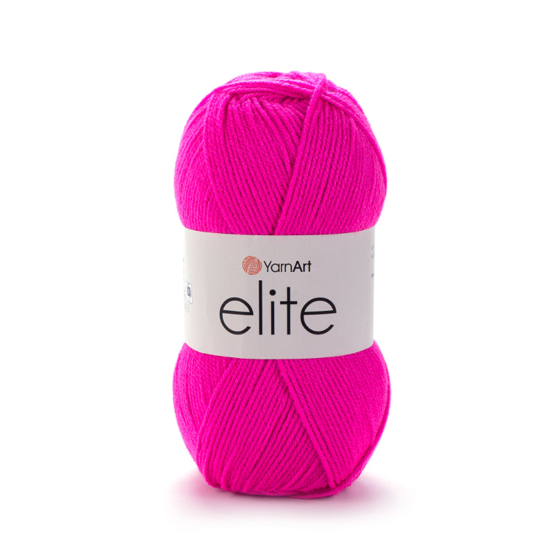 Fir de tricotat YarnArt Elite, 100g, cod 174, Roz