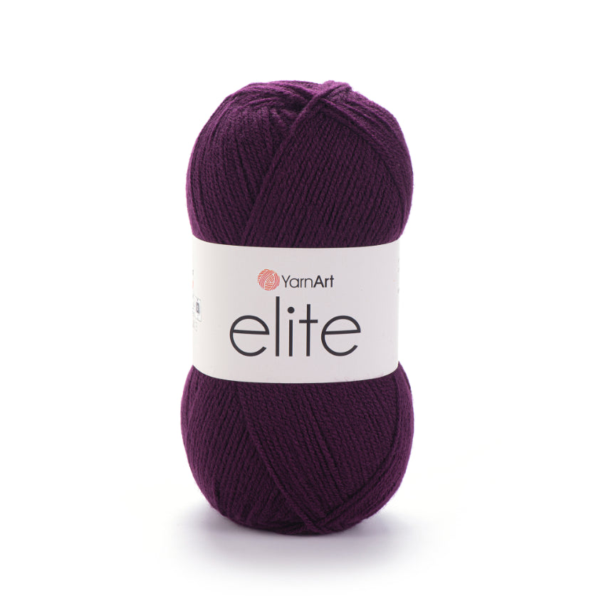 Fir de tricotat YarnArt Elite, 100g, cod culoare 49