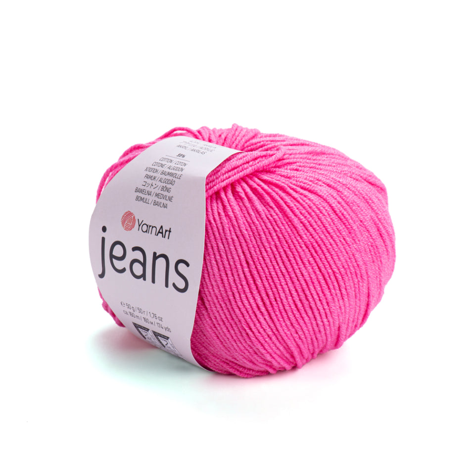 Fir de tricotat YarnArt Jeans, 50g, cod 42