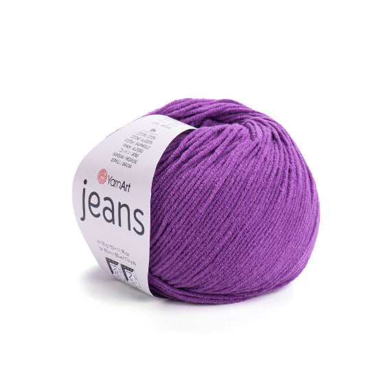 Fir de tricotat YarnArt Jeans, 50g, cod 50