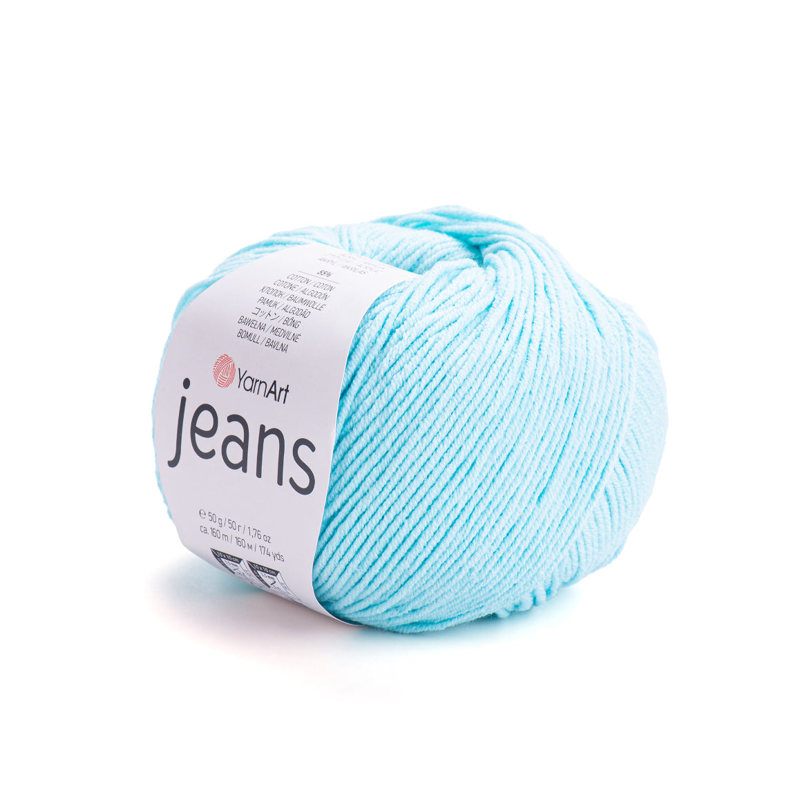Fir de tricotat YarnArt Jeans, 50g, cod 76