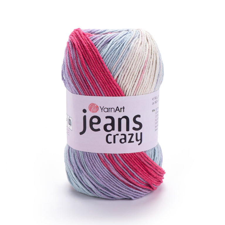 Fir de tricotat YarnArt Jeans Crazy 50g cod 8205