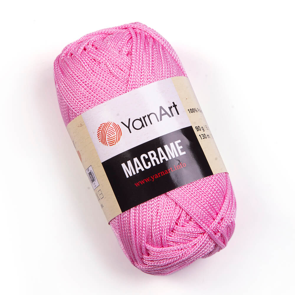 Fir crosetat, YarnArt Macrame, 90g, cod 147 Roz