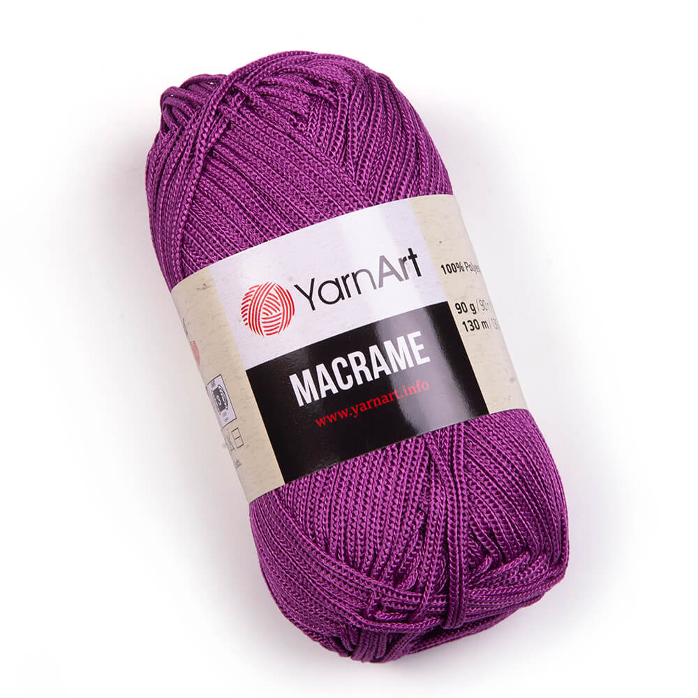 Fir crosetat, YarnArt Macrame, 90g, cod 161 Mov