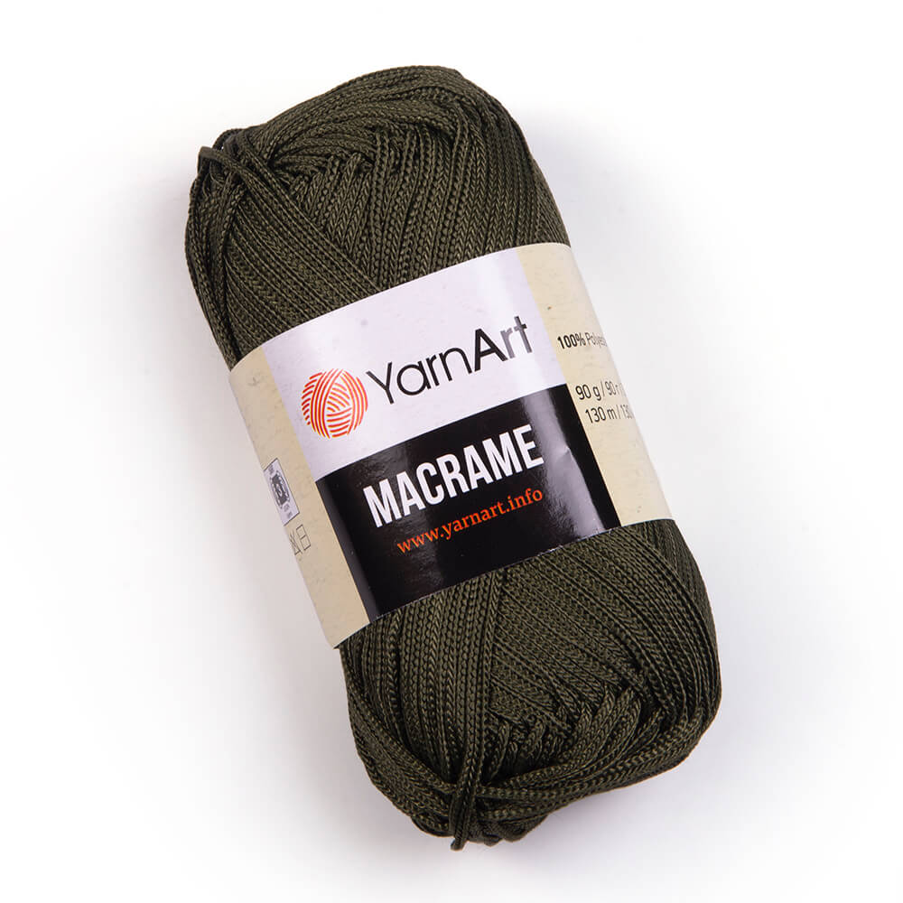 Fir crosetat, YarnArt Macrame, 90g, cod 164  Kaki
