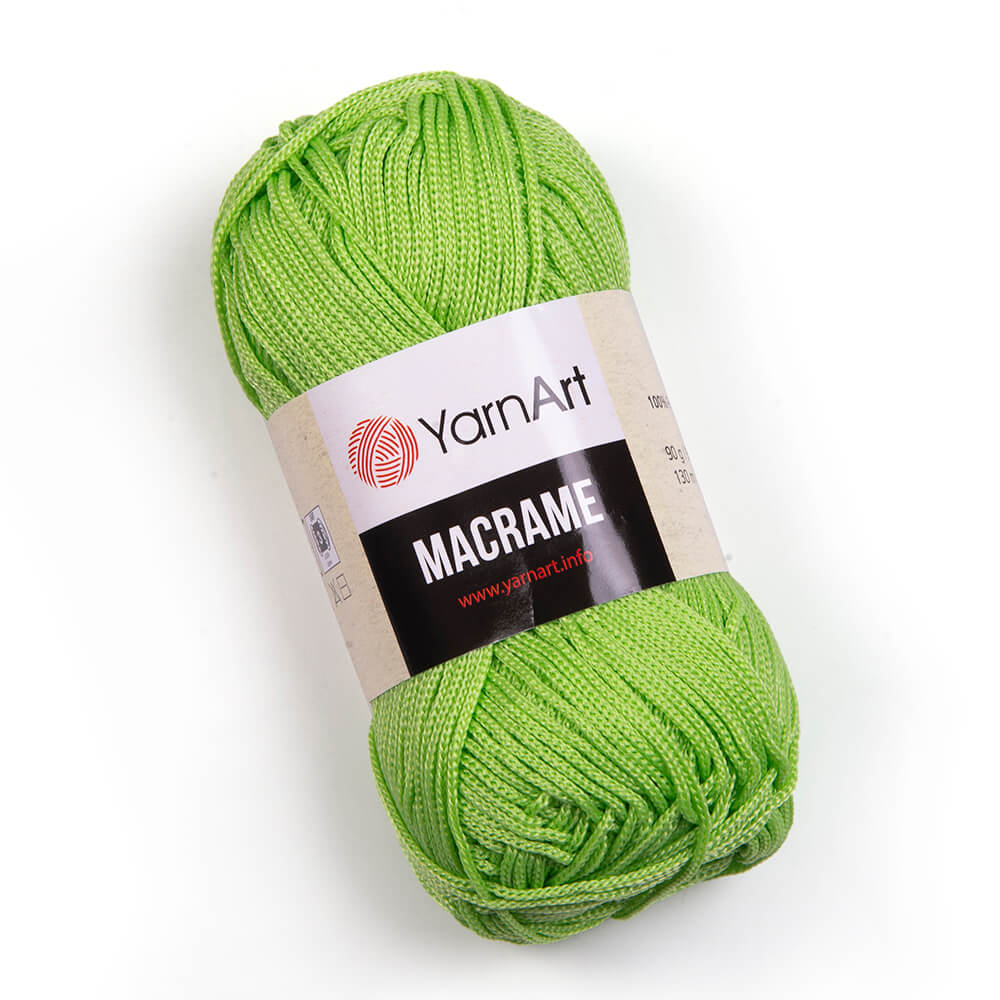 Fir crosetat, YarnArt Macrame, 90g, cod 150 Verde Iarba