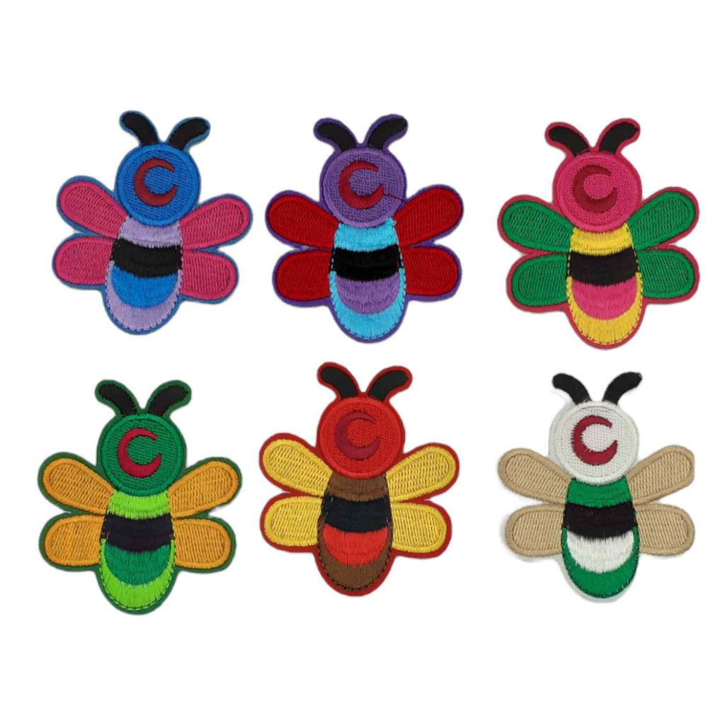 Embleme termo-adezive, model albinute colorate, lungime 8cm