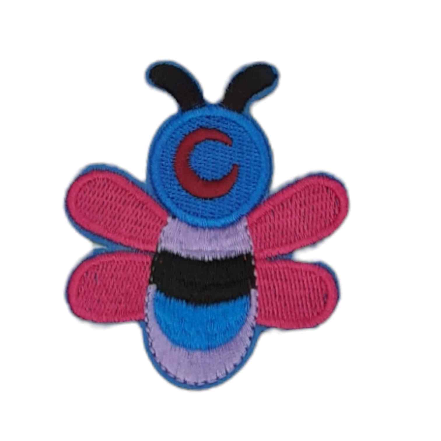 Embleme termo-adezive, model albinute colorate, lungime 8cm