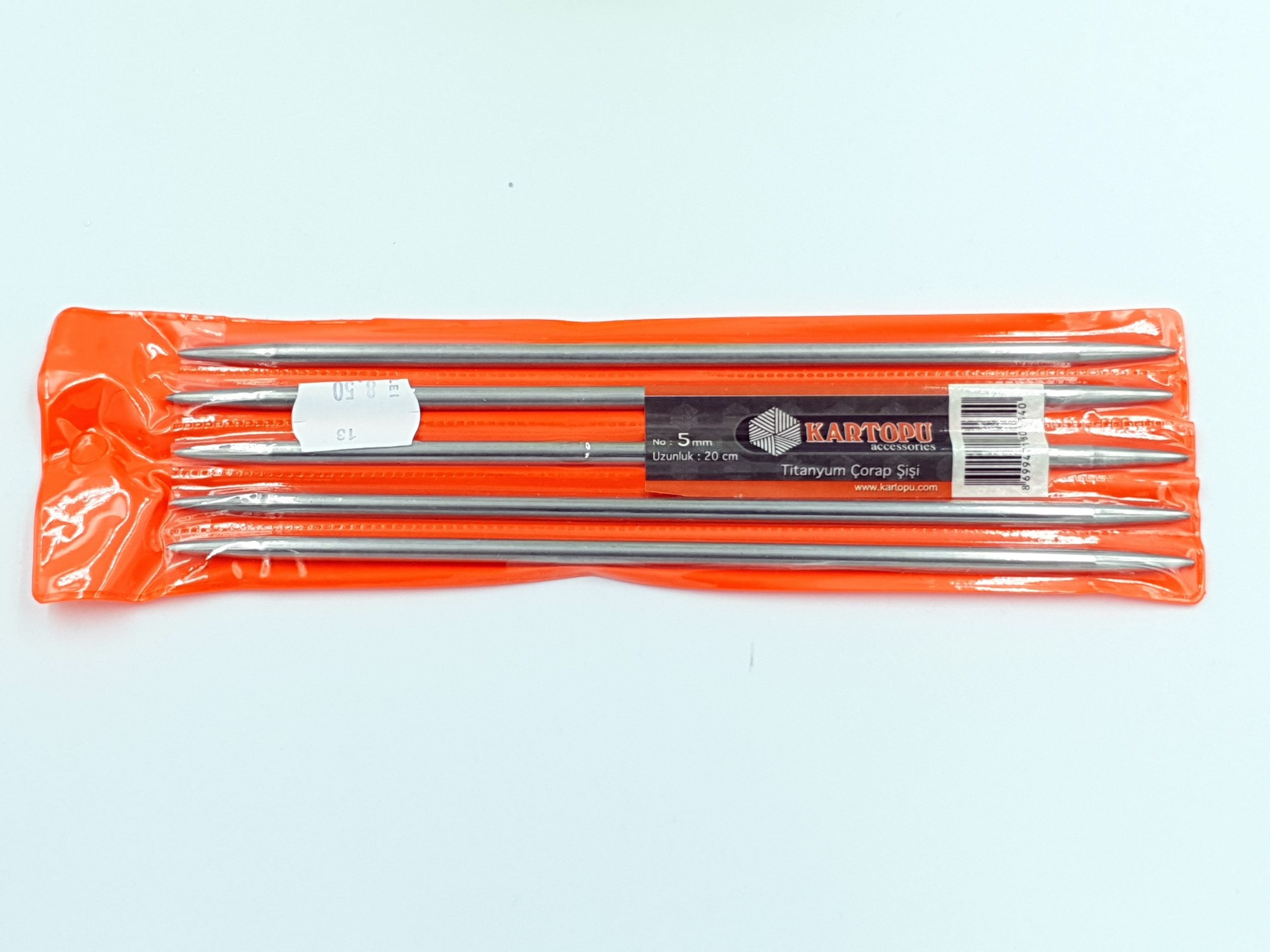 Kartopu Andrele ciorapi, set 5 bucati, marimea 5mm, 20cm lungime