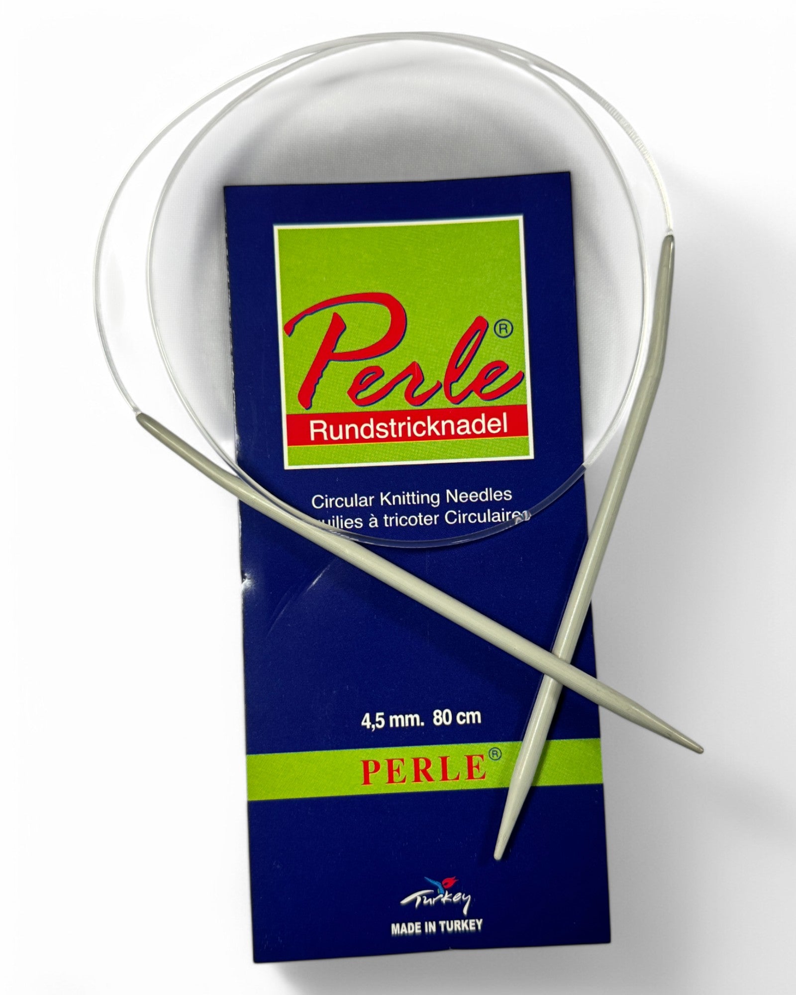 Andrele circulare metalice, fir plastic, 80cm, grosime 4,5mm