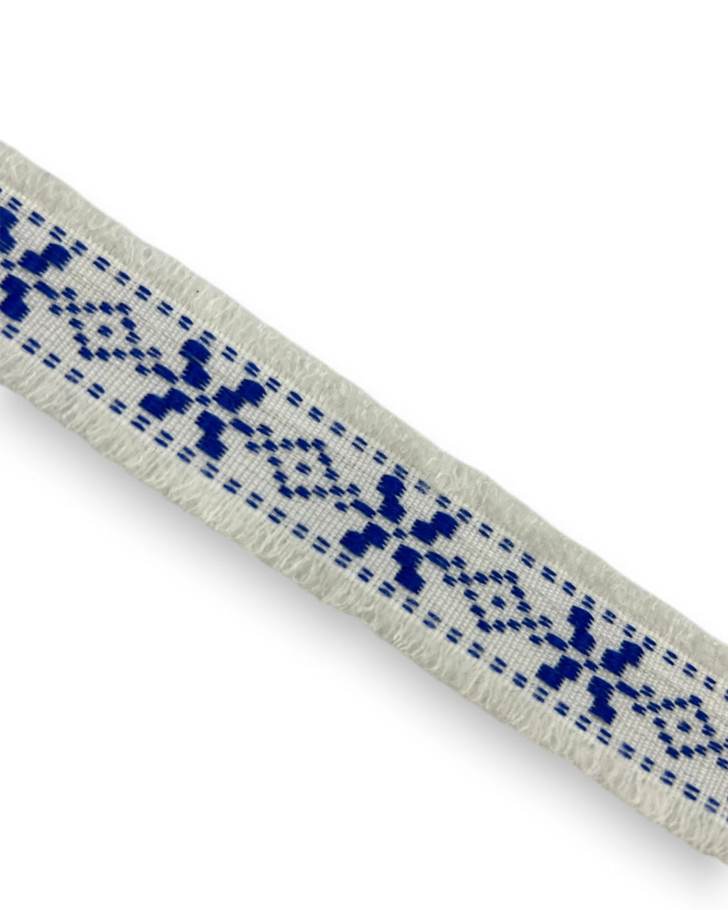 Pasmanterie costume populare 3,5cm Alba