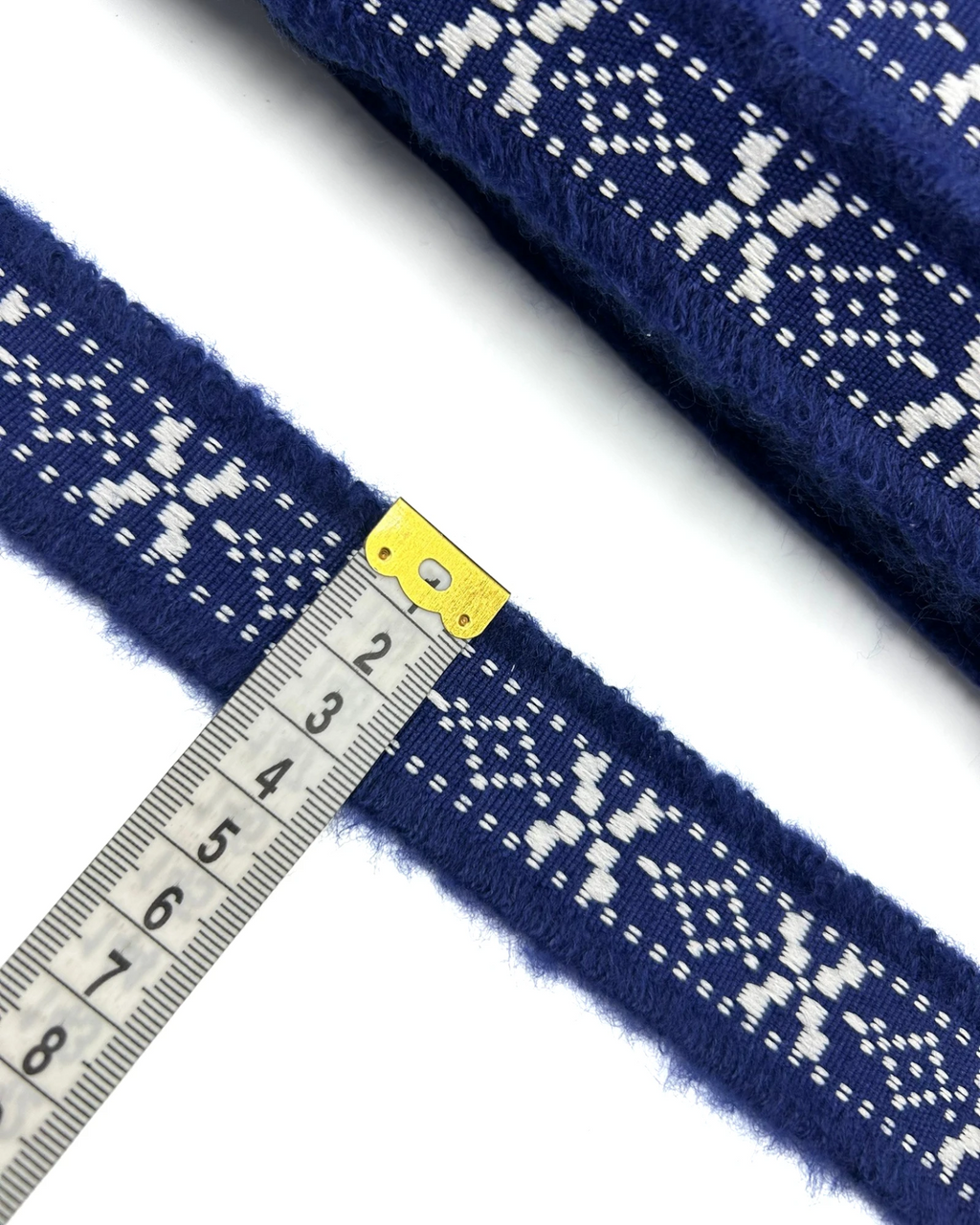Pasmanterie costume populare 3,5cm Bleumarin